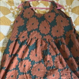 Ilana kohn flower mini tank dress 1x